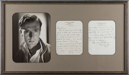 Lot #795 Cecil Beaton Handwritten Letter Signed - Image 1