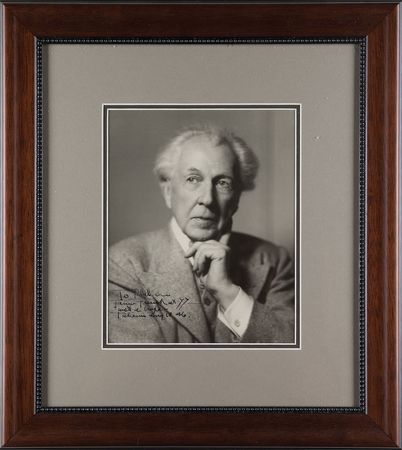Lot #431 Frank Lloyd Wright: ?From Frank at 77?with a hope, Taliesin? - Image 1