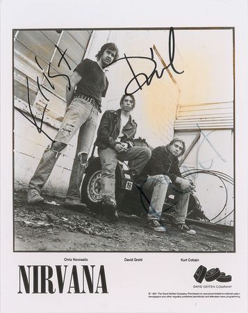 Lot #621 Nirvana: Nirvana reach the mainstream with Nevermind - Image 1