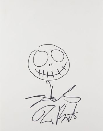 Lot #925 Tim Burton Sketches - Image 2