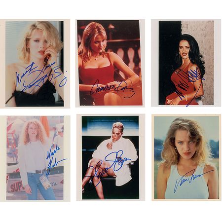 Lot #930 1990s Actresses Signed Photographs - Image 1