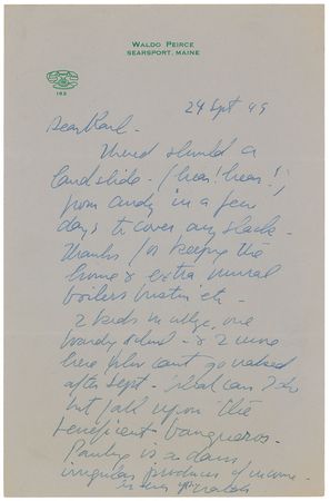 Lot #440 Waldo Peirce Group Lot - Image 4