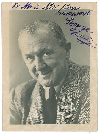 Lot #419 George Grosz Handwritten Letter Signed and Signed Photograph - Image 1