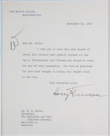 Lot #100 Harry S. Truman - Image 2