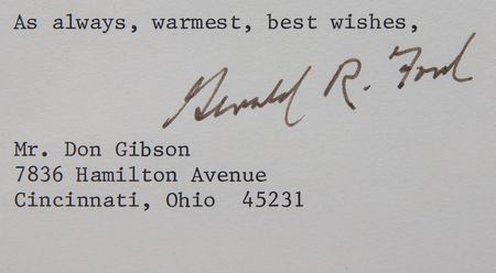 Lot #71 Gerald Ford - Image 2