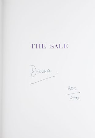 Lot #176 Princess Diana: Extremely limited signed edition of 