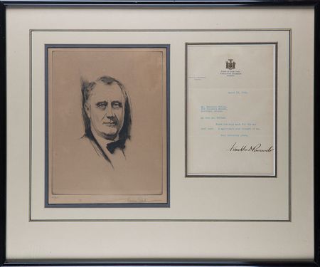Lot #93 Franklin D. Roosevelt Typed Letter Signed - Image 1
