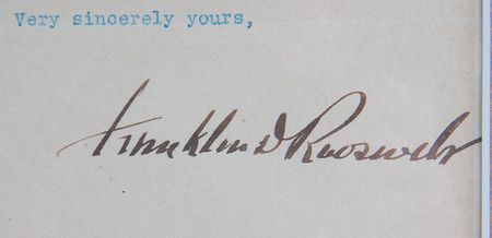 Lot #93 Franklin D. Roosevelt Typed Letter Signed - Image 2