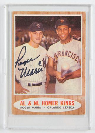 Lot #1053 Roger Maris Baseball Card - Image 1