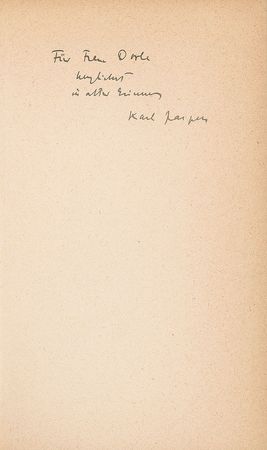 Lot #230 Karl Jaspers - Image 2