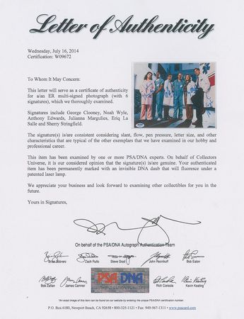 Lot #821 E. R. Signed Photograph - Image 2