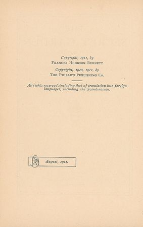 Lot #476 Frances Hodgson Burnett Book - Image 2