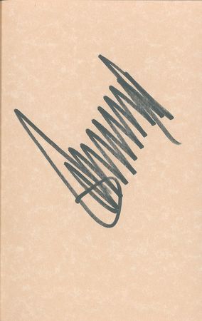 Lot #109 Donald Trump Book - Image 1