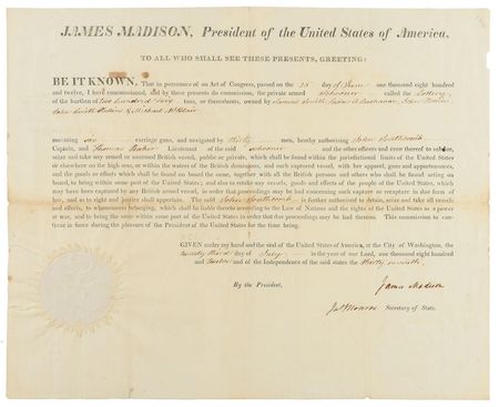 Lot #3 James Madison and James Monroe: Fantastic