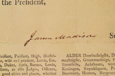 Lot #2 Thomas Jefferson and James Madison: Jefferson and Madison dispatch a schooner to St. Thomas - Image 2