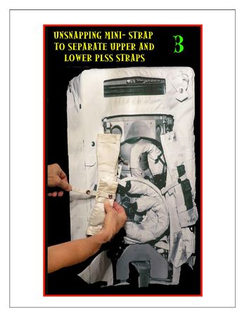 Lot #4329  Apollo 11 Upper and Lower PLSS Harness Stowage Position Evaluation Straps - Image 5
