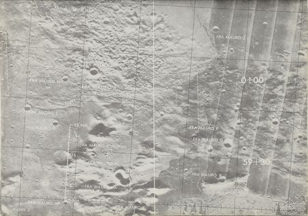Lot #4376  Apollo 13 LM Orbit Training Monitor Chart - Image 2