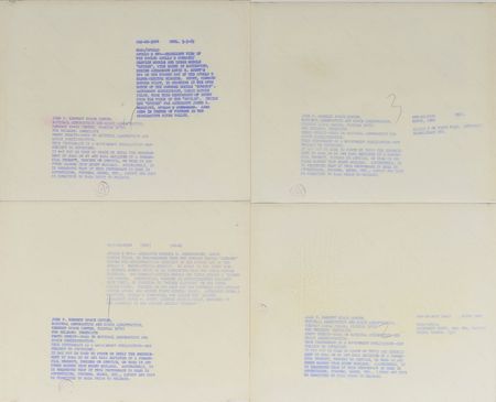 Lot #4459  Apollo 9 Group of (4) EVA Photographs - Image 2