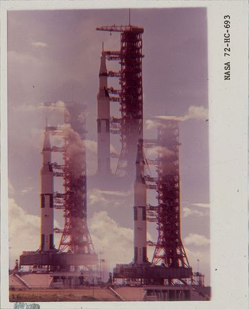 Lot #4430  Apollo Program Group of (4) Transparencies - Image 4