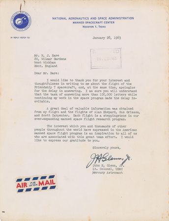 Lot #4086 John Glenn Group Lot - Image 1