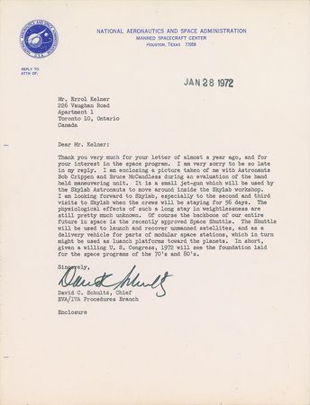 Lot #4666 Bruce McCandless - Image 2
