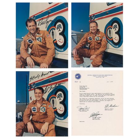 Lot #4598  Skylab 4 Group Lot - Image 1