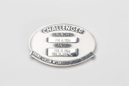 Lot #4636  STS-41-B Robbins Medal - Image 2