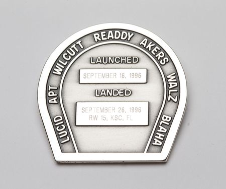 Lot #4639  STS-79 Unflown Robbins Medal - Image 2