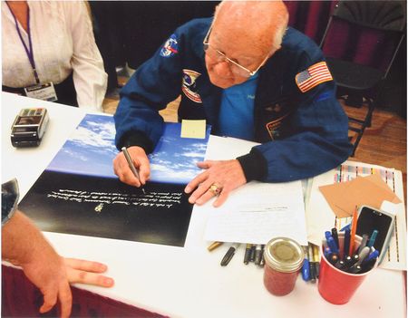 Lot #4620 Bruce McCandless Signed Photograph - Image 2