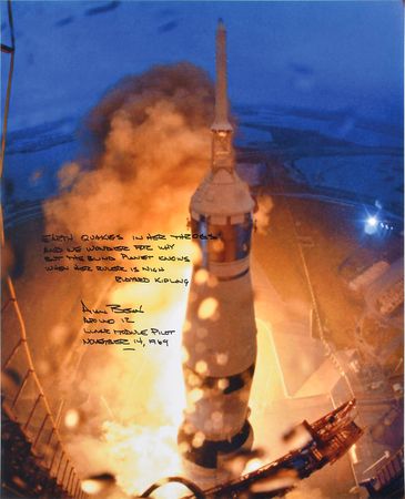 Lot #4368 Alan Bean Signed Photograph - Image 1