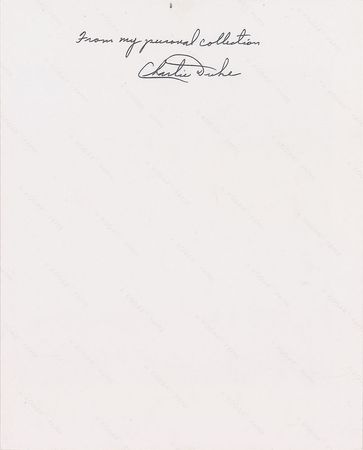 Lot #4408 Charlie Duke Signed Photograph - Image 2