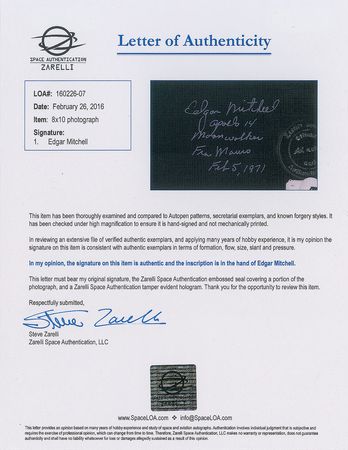 Lot #431 Edgar Mitchell - Image 2