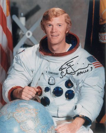 Lot #4284  Apollo 9 Signed Photographs - Image 3