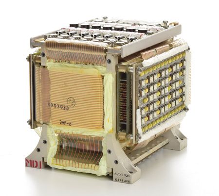 Lot #4200  Saturn Launch Vehicle Digital Computer Memory Module - Image 1