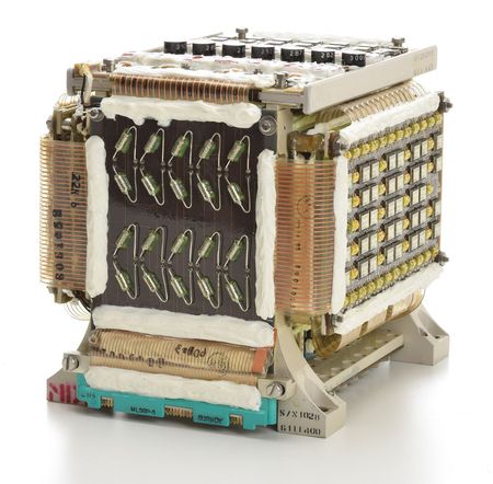 Lot #4200  Saturn Launch Vehicle Digital Computer Memory Module - Image 2