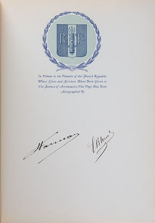 Lot #4029  Aviators Signed Book - Image 2