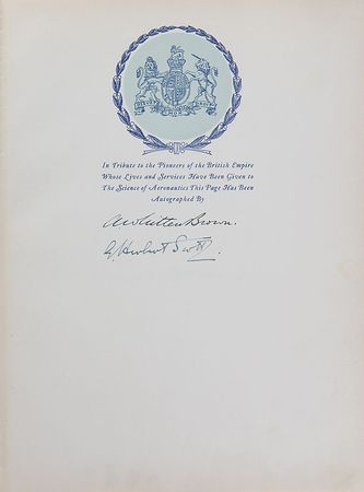 Lot #4029  Aviators Signed Book - Image 4