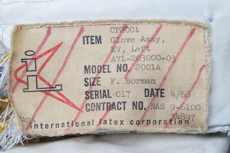 Lot #4197 Frank Borman A7L Training Glove - Image 4
