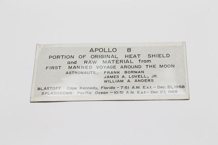 Lot #4274  Apollo 8 Flown Heat Shield Fragment - Image 3