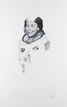 Lot #4331  Apollo 11: Aldrin and Collins Signed Prints - Image 4