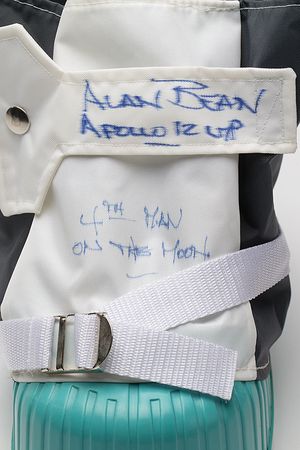 Lot #4493 Alan Bean Signed Moon Boot - Image 2