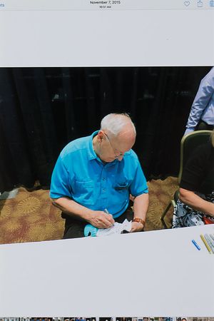 Lot #4493 Alan Bean Signed Moon Boot - Image 3