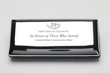Lot #4483  Apollo 11 Silver Anniversary Watch - Image 2