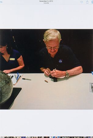Lot #4144 Charlie Duke Signed Model - Image 5