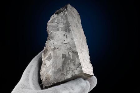 Lot #4009  Campo del Cielo Etched End Cut Meteorite - Image 4