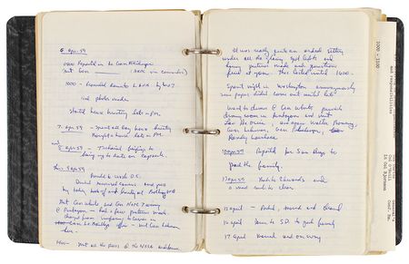 Lot #4064 Gordon Cooper?s Mercury-era Journal - Image 6