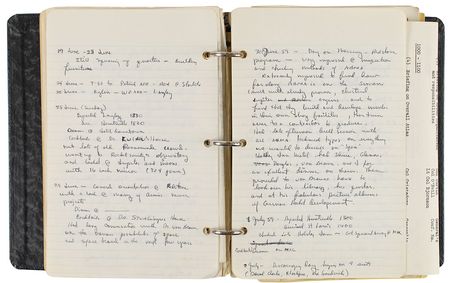Lot #4064 Gordon Cooper?s Mercury-era Journal - Image 7