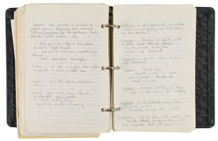 Lot #4064 Gordon Cooper?s Mercury-era Journal - Image 9