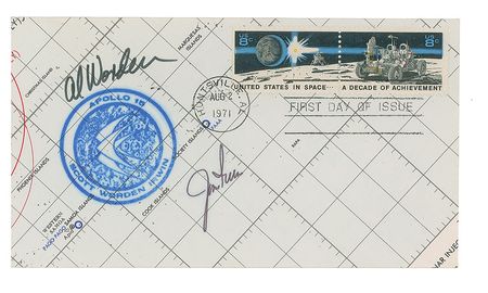 Lot #4548  Apollo 15: Irwin and Worden - Image 2