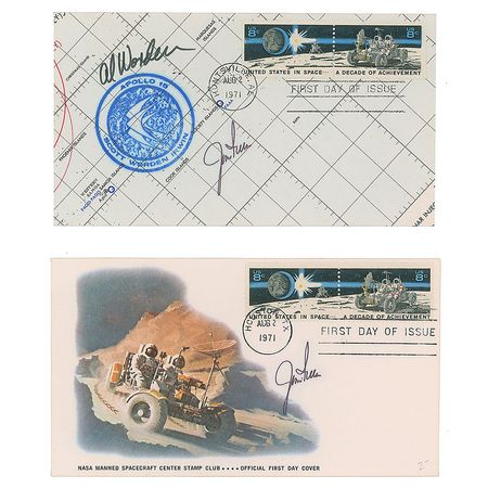 Lot #4548  Apollo 15: Irwin and Worden - Image 3